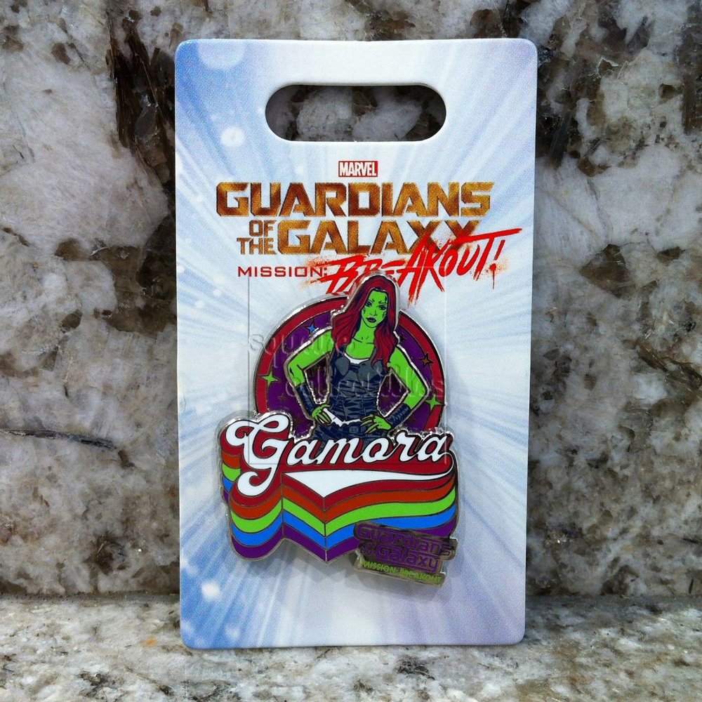 Disney Parks Marvel Guardians of the Galaxy Pin Gamora DCA Mission Breakout